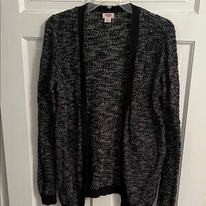 Mossimo Supply Co. Black and White Cardigan Sz M